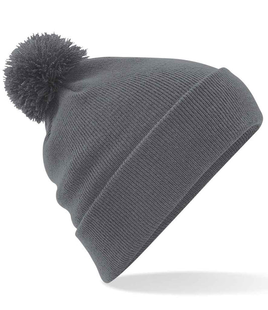 Beechfield BB426 Graphite Grey Front -  Ready to be Embroidered by Custard Workwear - Cheap Personalised and Customised Workwear in Nottinghamshire, Derbyshire and Leicestershire