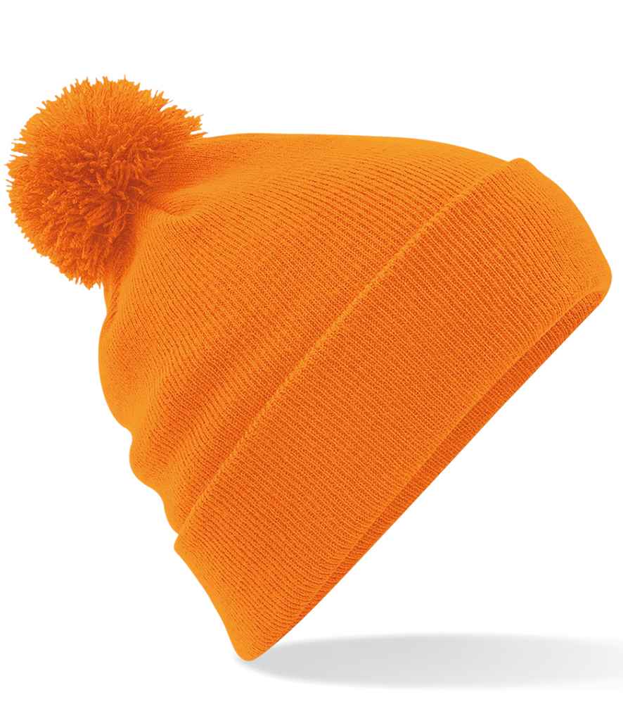 Beechfield BB426 Orange Front -  Ready to be Embroidered by Custard Workwear - Cheap Personalised and Customised Workwear in Nottinghamshire, Derbyshire and Leicestershire