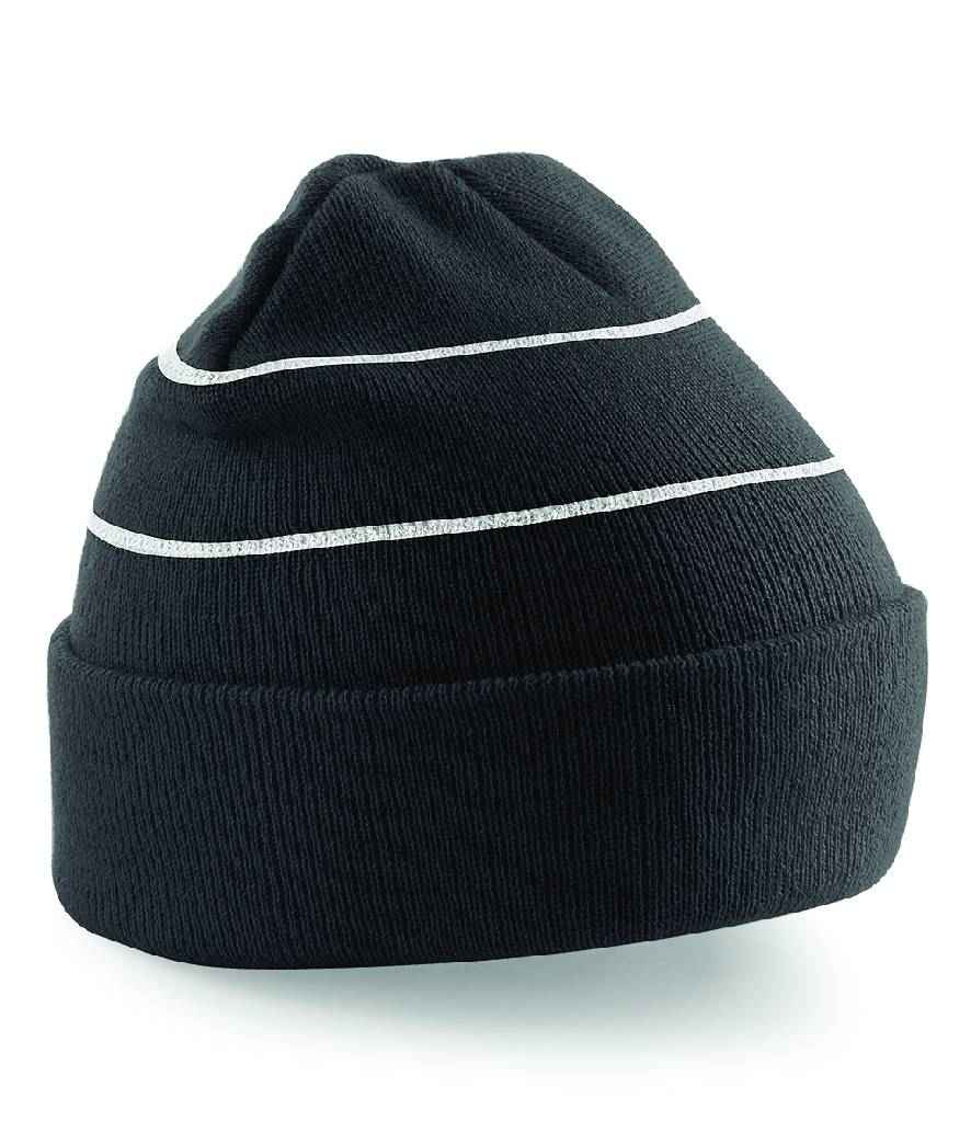 Beechfield BB42 Black Front -  Ready to be Embroidered by Custard Workwear - Cheap Personalised and Customised Workwear in Nottinghamshire, Derbyshire and Leicestershire