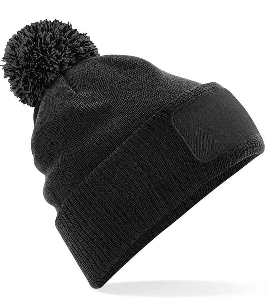 Beechfield BB443 Black/Graphite Grey Front -  Ready to be Printed by Custard Workwear - Cheap Personalised and Customised Workwear in Nottinghamshire, Derbyshire and Leicestershire