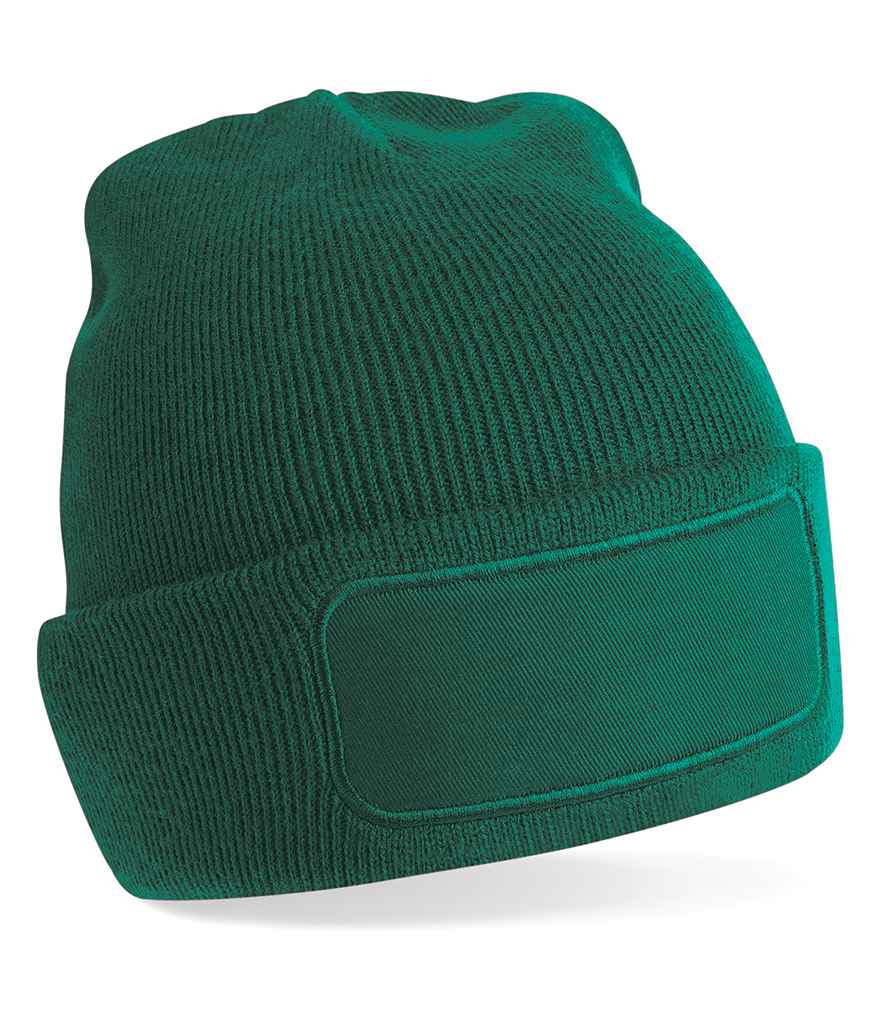 Beechfield BB445 Bottle Green Front -  Ready to be Printed by Custard Workwear - Cheap Personalised and Customised Workwear in Nottinghamshire, Derbyshire and Leicestershire