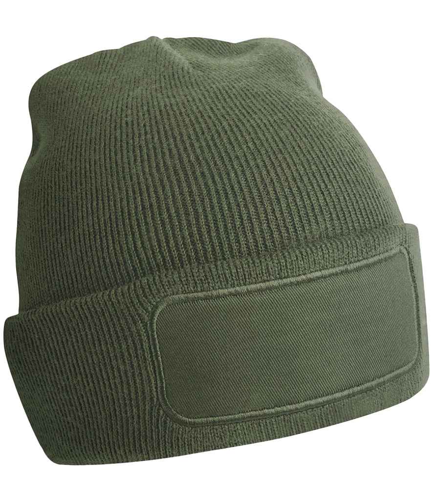 Beechfield BB445 Olive Green Front -  Ready to be Printed by Custard Workwear - Cheap Personalised and Customised Workwear in Nottinghamshire, Derbyshire and Leicestershire