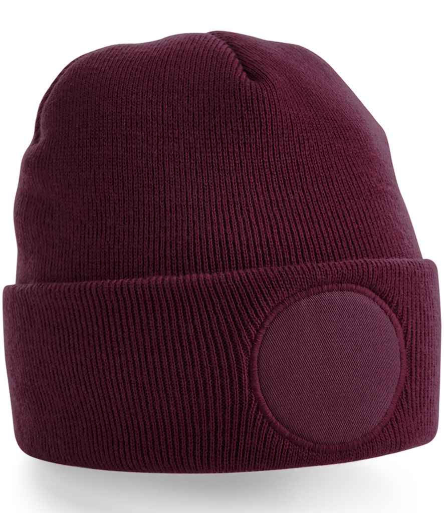 Beechfield BB446 Burgundy Front -  Ready to be Printed by Custard Workwear - Cheap Personalised and Customised Workwear in Nottinghamshire, Derbyshire and Leicestershire