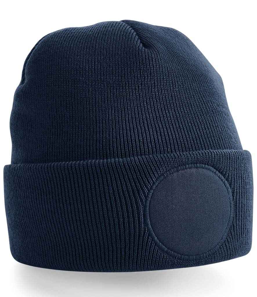 Beechfield BB446 French Navy Front -  Ready to be Printed by Custard Workwear - Cheap Personalised and Customised Workwear in Nottinghamshire, Derbyshire and Leicestershire