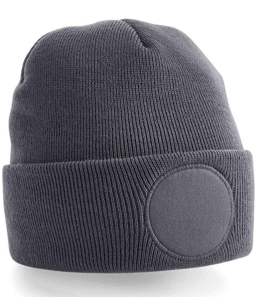 Beechfield BB446 Graphite Grey Front -  Ready to be Printed by Custard Workwear - Cheap Personalised and Customised Workwear in Nottinghamshire, Derbyshire and Leicestershire