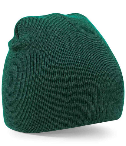 Beechfield BB44 Bottle Green Front -  Ready to be Embroidered by Custard Workwear - Cheap Personalised and Customised Workwear in Nottinghamshire, Derbyshire and Leicestershire