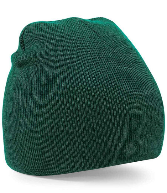 Beechfield BB44 Bottle Green Front -  Ready to be Embroidered by Custard Workwear - Cheap Personalised and Customised Workwear in Nottinghamshire, Derbyshire and Leicestershire
