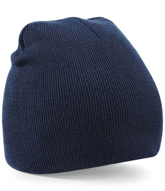 Beechfield BB44 French Navy Front -  Ready to be Embroidered by Custard Workwear - Cheap Personalised and Customised Workwear in Nottinghamshire, Derbyshire and Leicestershire