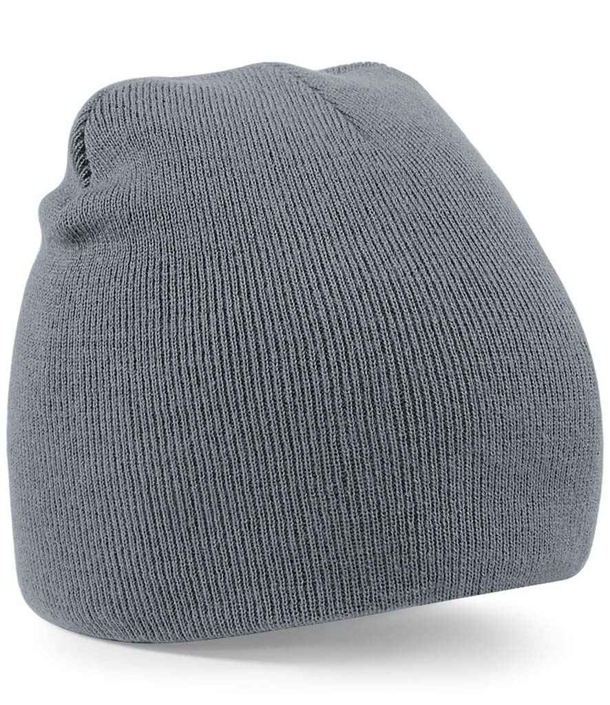 Beechfield BB44 Graphite Grey Front -  Ready to be Embroidered by Custard Workwear - Cheap Personalised and Customised Workwear in Nottinghamshire, Derbyshire and Leicestershire