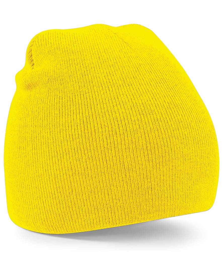 Beechfield BB44 Yellow Front -  Ready to be Embroidered by Custard Workwear - Cheap Personalised and Customised Workwear in Nottinghamshire, Derbyshire and Leicestershire
