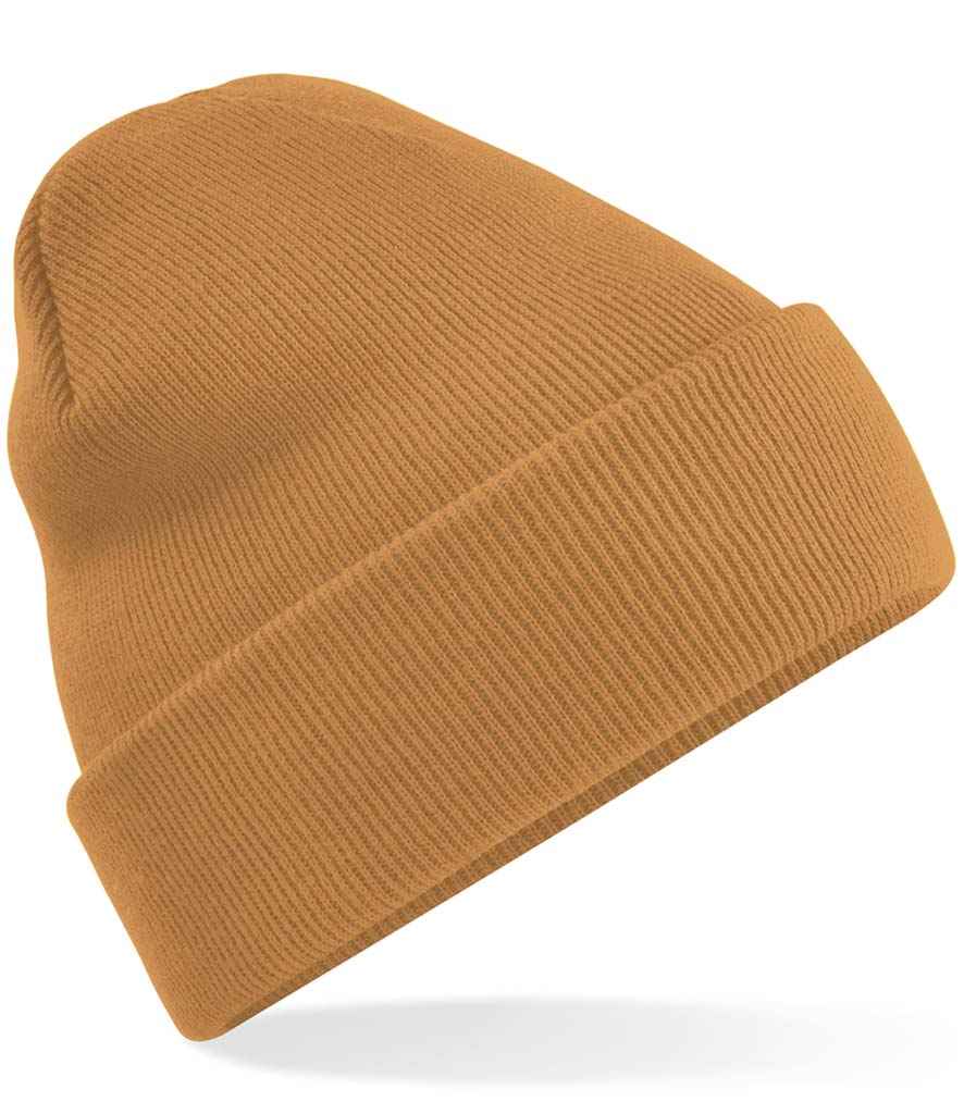 Beechfield BB45 Caramel Front -  Ready to be Embroidered by Custard Workwear - Cheap Personalised and Customised Workwear in Nottinghamshire, Derbyshire and Leicestershire