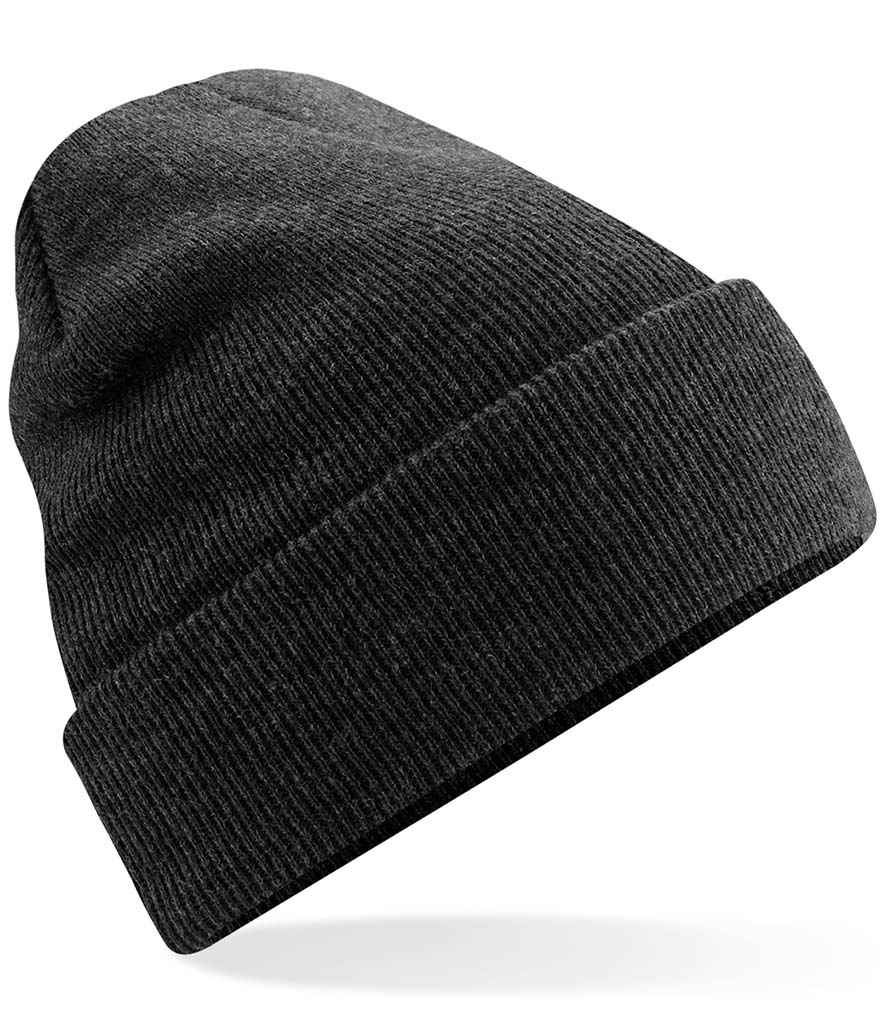 Beechfield BB45 Charcoal Front -  Ready to be Embroidered by Custard Workwear - Cheap Personalised and Customised Workwear in Nottinghamshire, Derbyshire and Leicestershire