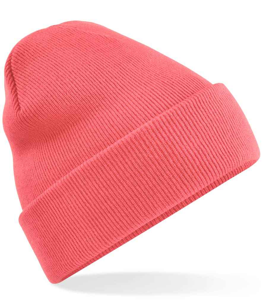 Beechfield BB45 Coral Front -  Ready to be Embroidered by Custard Workwear - Cheap Personalised and Customised Workwear in Nottinghamshire, Derbyshire and Leicestershire