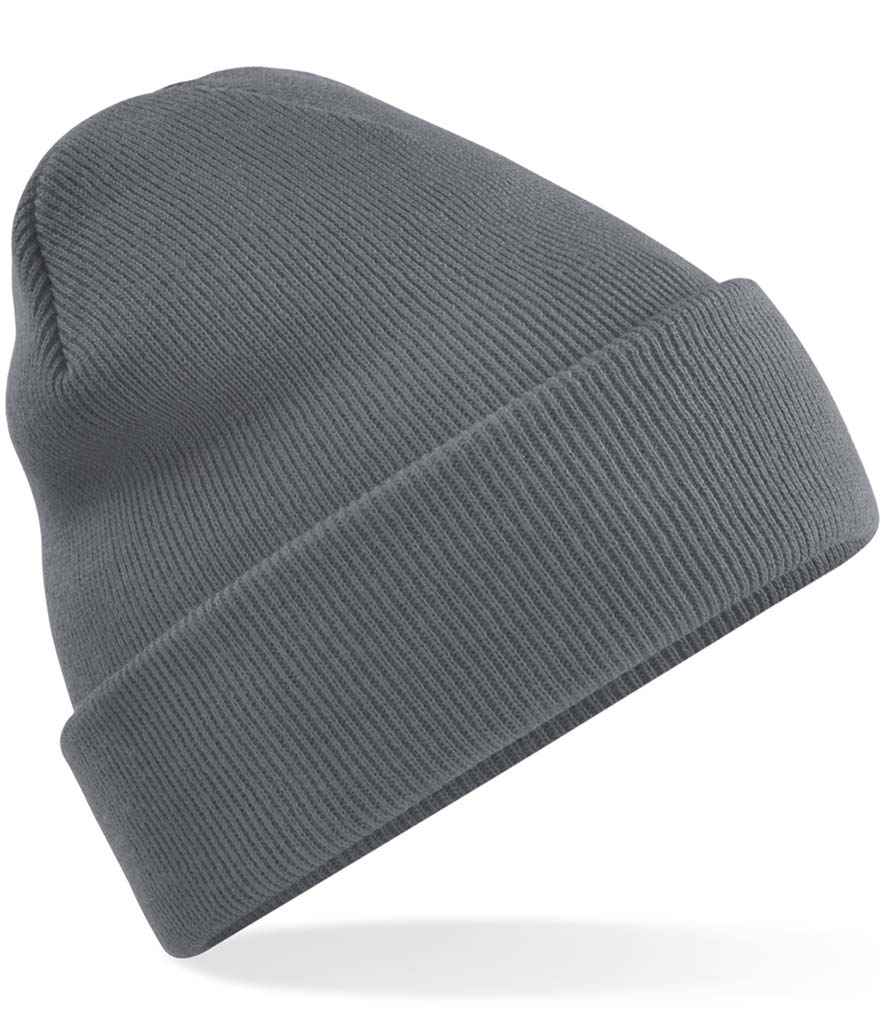 Beechfield BB45 Graphite Grey Front -  Ready to be Embroidered by Custard Workwear - Cheap Personalised and Customised Workwear in Nottinghamshire, Derbyshire and Leicestershire