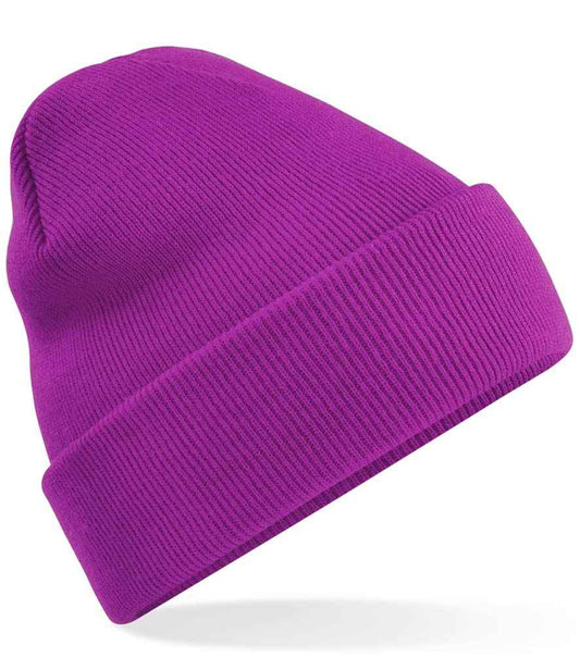 Beechfield BB45 Magenta Front -  Ready to be Embroidered by Custard Workwear - Cheap Personalised and Customised Workwear in Nottinghamshire, Derbyshire and Leicestershire