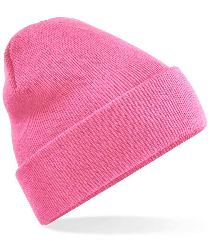 Beechfield BB45 True Pink Front -  Ready to be Embroidered by Custard Workwear - Cheap Personalised and Customised Workwear in Nottinghamshire, Derbyshire and Leicestershire