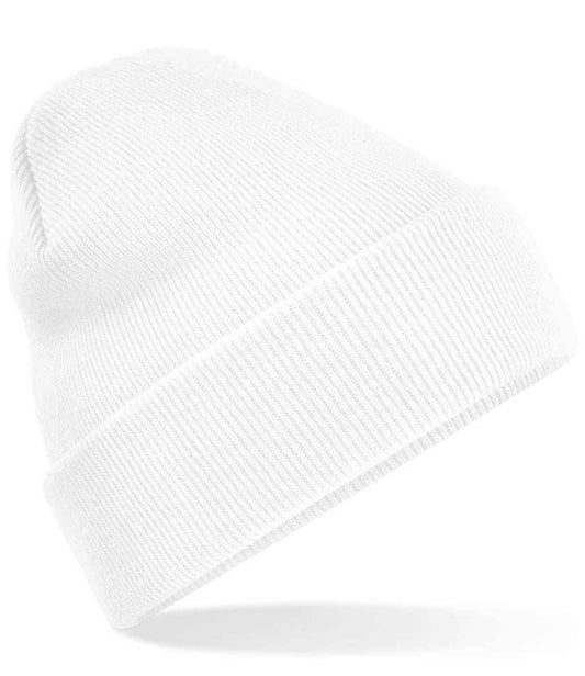 Beechfield BB45 White Front -  Ready to be Embroidered by Custard Workwear - Cheap Personalised and Customised Workwear in Nottinghamshire, Derbyshire and Leicestershire
