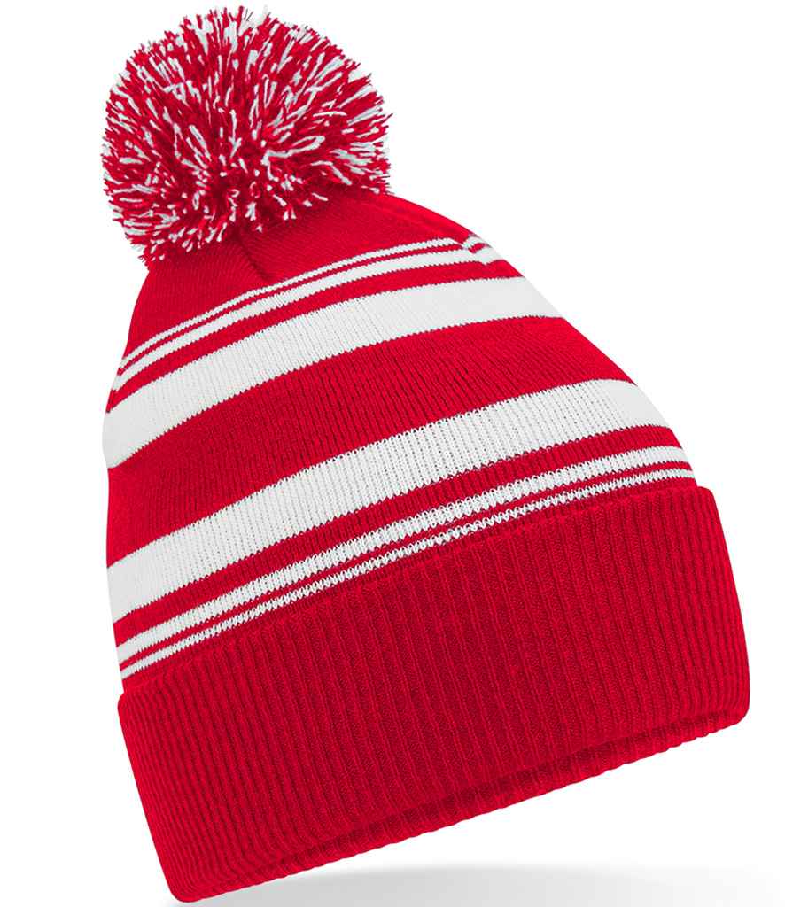 Beechfield BB473R Classic Red/White Front -  Ready to be Embroidered by Custard Workwear - Cheap Personalised and Customised Workwear in Nottinghamshire, Derbyshire and Leicestershire