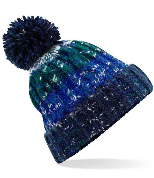 Beechfield BB486 Alpine Blues Model -  Ready to be  by Custard Workwear - Cheap Personalised and Customised Workwear in Nottinghamshire, Derbyshire and Leicestershire
