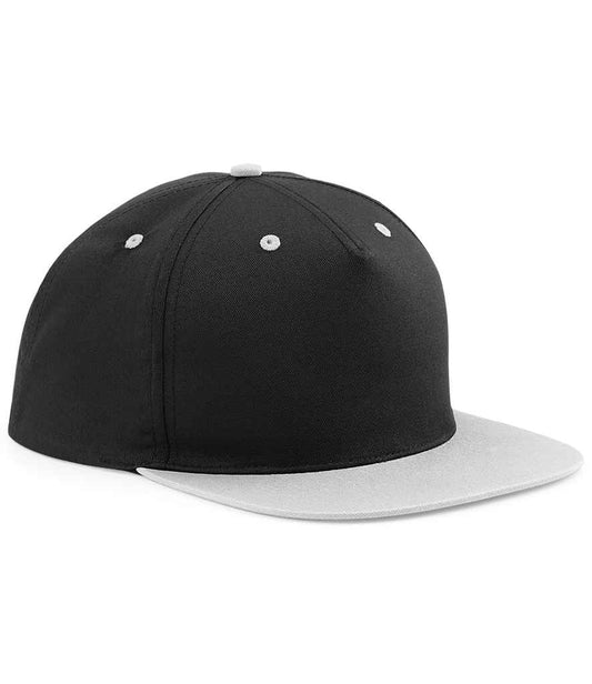 Beechfield BB610C Black/Grey Front -  Ready to be Printed by Custard Workwear - Cheap Personalised and Customised Workwear in Nottinghamshire, Derbyshire and Leicestershire