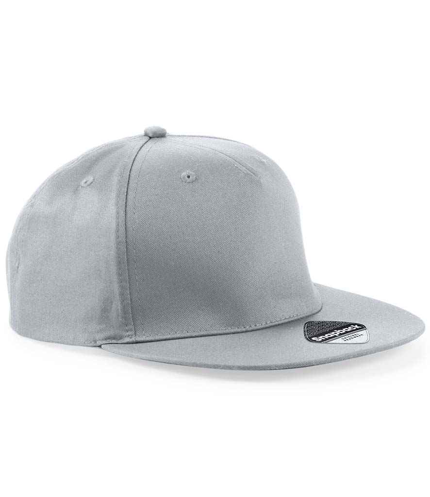 Beechfield BB610 Light Grey Front -  Ready to be Printed by Custard Workwear - Cheap Personalised and Customised Workwear in Nottinghamshire, Derbyshire and Leicestershire