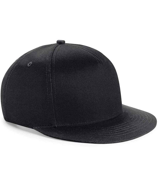 Beechfield BB615 Black/Black Front -  Ready to be Printed by Custard Workwear - Cheap Personalised and Customised Workwear in Nottinghamshire, Derbyshire and Leicestershire