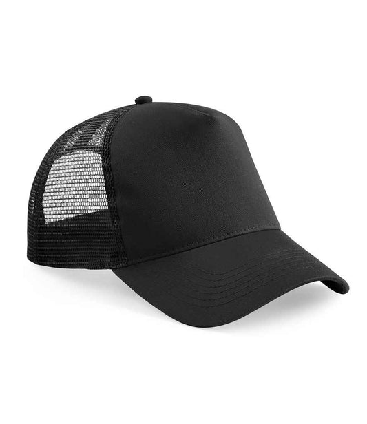 Beechfield BB640B Black/Black Front -  Ready to be Printed by Custard Workwear - Cheap Personalised and Customised Workwear in Nottinghamshire, Derbyshire and Leicestershire