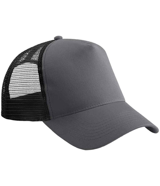 Beechfield BB640 Graphite Grey/Black Front -  Ready to be Printed by Custard Workwear - Cheap Personalised and Customised Workwear in Nottinghamshire, Derbyshire and Leicestershire