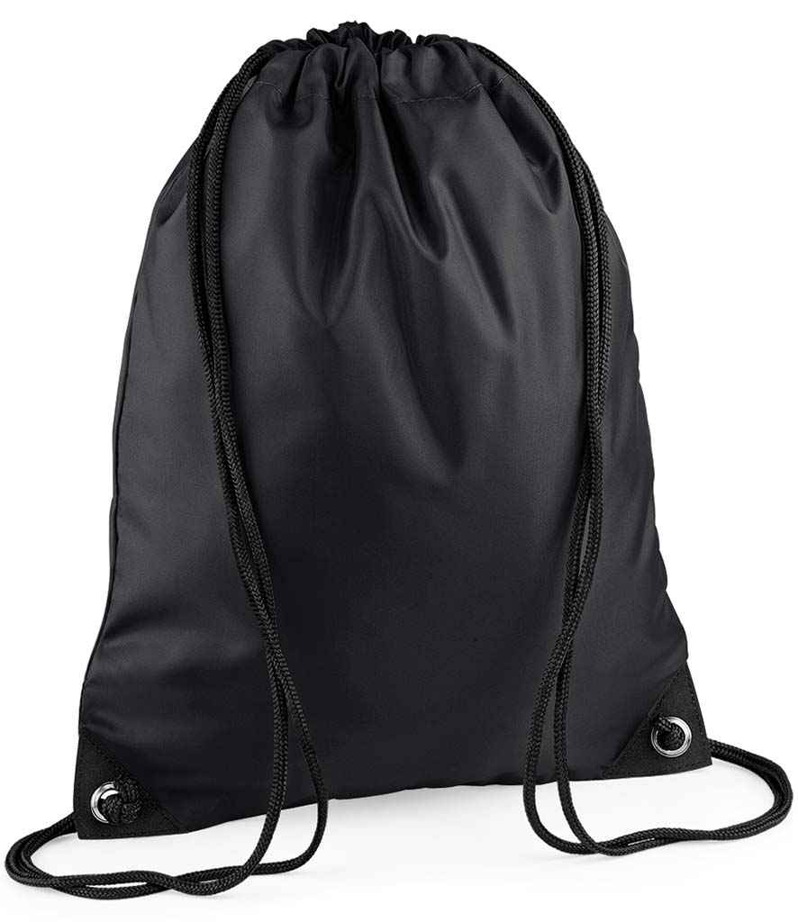 BagBase BG10 Black Front -  Ready to be Printed by Custard Workwear - Cheap Personalised and Customised Workwear in Nottinghamshire, Derbyshire and Leicestershire