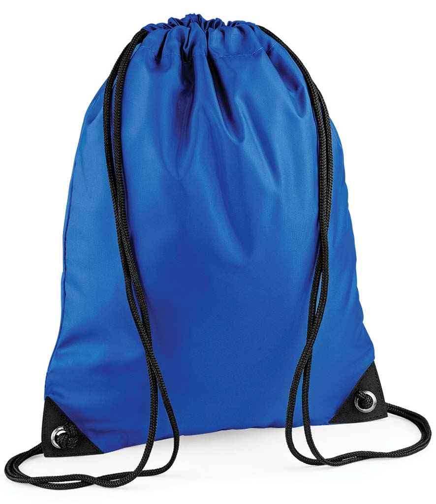 BagBase BG10 Bright Royal Front -  Ready to be Printed by Custard Workwear - Cheap Personalised and Customised Workwear in Nottinghamshire, Derbyshire and Leicestershire