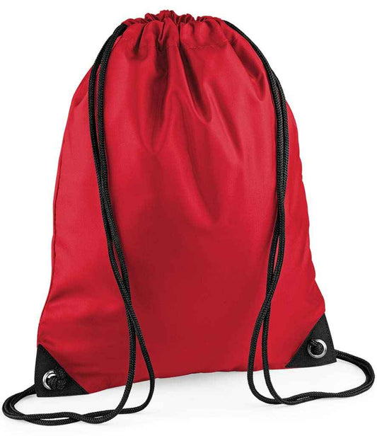 BagBase BG10 Classic Red Front -  Ready to be Printed by Custard Workwear - Cheap Personalised and Customised Workwear in Nottinghamshire, Derbyshire and Leicestershire