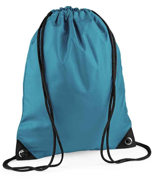 BagBase BG10 Ocean Blue Front -  Ready to be Printed by Custard Workwear - Cheap Personalised and Customised Workwear in Nottinghamshire, Derbyshire and Leicestershire