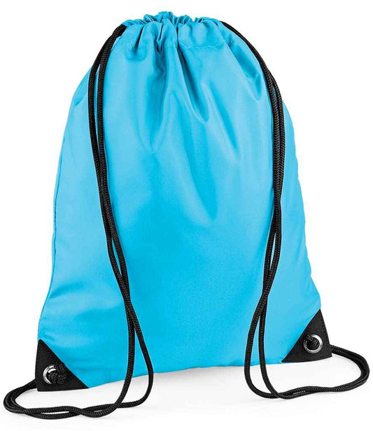 BagBase BG10 Surf Blue Front -  Ready to be Printed by Custard Workwear - Cheap Personalised and Customised Workwear in Nottinghamshire, Derbyshire and Leicestershire
