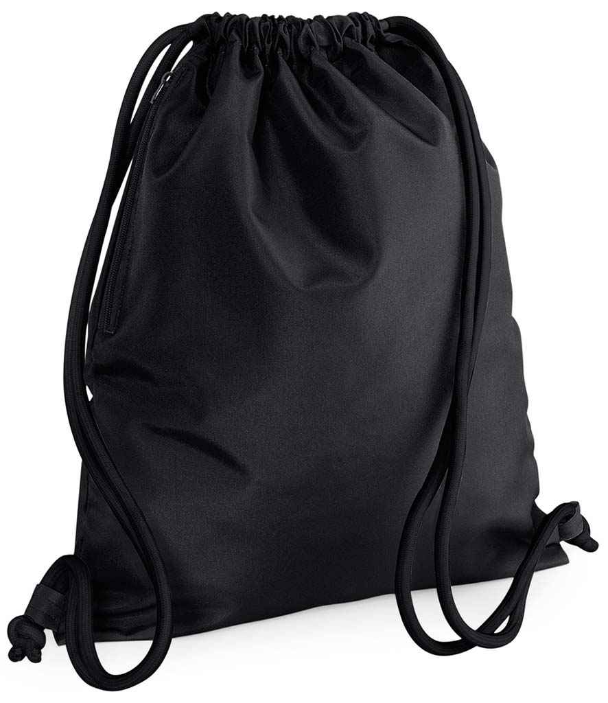 BagBase BG110 Black/Black Front -  Ready to be Printed by Custard Workwear - Cheap Personalised and Customised Workwear in Nottinghamshire, Derbyshire and Leicestershire
