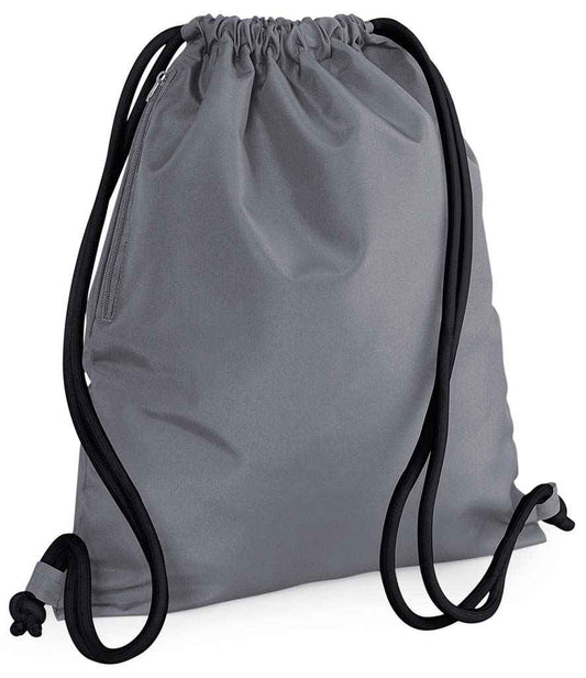 BagBase BG110 Graphite Grey/Black Front -  Ready to be Printed by Custard Workwear - Cheap Personalised and Customised Workwear in Nottinghamshire, Derbyshire and Leicestershire