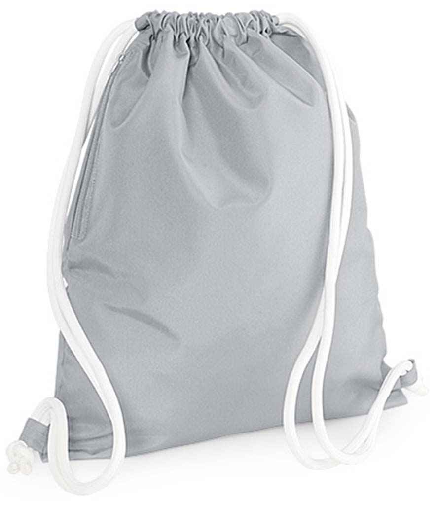 BagBase BG110 Light Grey Front -  Ready to be Printed by Custard Workwear - Cheap Personalised and Customised Workwear in Nottinghamshire, Derbyshire and Leicestershire