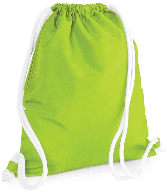 BagBase BG110 Lime Green Front -  Ready to be Printed by Custard Workwear - Cheap Personalised and Customised Workwear in Nottinghamshire, Derbyshire and Leicestershire