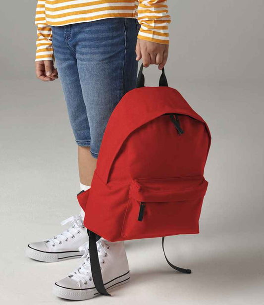 BagBase BG125B Bright Red Model -  Ready to be Printed by Custard Workwear - Cheap Personalised and Customised Workwear in Nottinghamshire, Derbyshire and Leicestershire