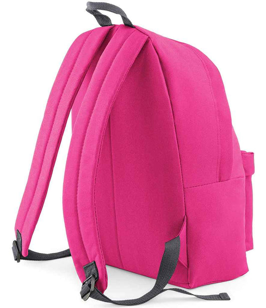 BagBase BG125B Fuchsia/Graphite Grey Back -  Ready to be Printed by Custard Workwear - Cheap Personalised and Customised Workwear in Nottinghamshire, Derbyshire and Leicestershire