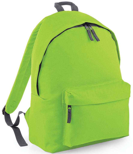 BagBase BG125B Lime Green/Graphite Grey Front -  Ready to be Printed by Custard Workwear - Cheap Personalised and Customised Workwear in Nottinghamshire, Derbyshire and Leicestershire