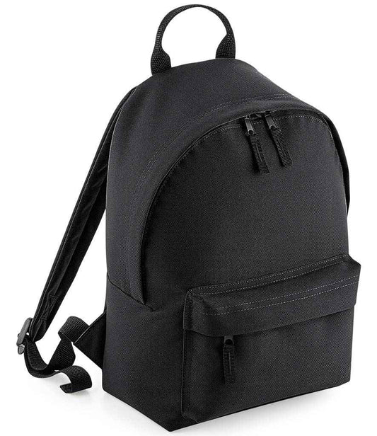 BagBase BG125S Black/Black Front -  Ready to be Printed by Custard Workwear - Cheap Personalised and Customised Workwear in Nottinghamshire, Derbyshire and Leicestershire