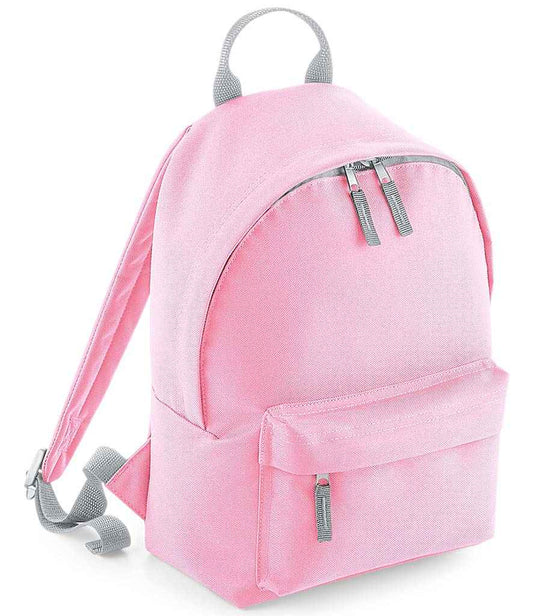 BagBase BG125S Classic Pink/Light Grey Front -  Ready to be Printed by Custard Workwear - Cheap Personalised and Customised Workwear in Nottinghamshire, Derbyshire and Leicestershire