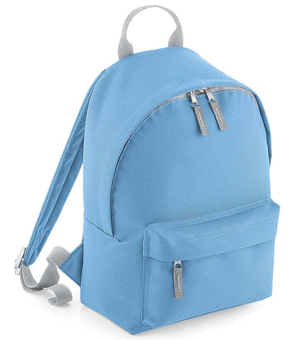 BG125S - Mini Fashion Backpack | Sky Blue/Light Grey