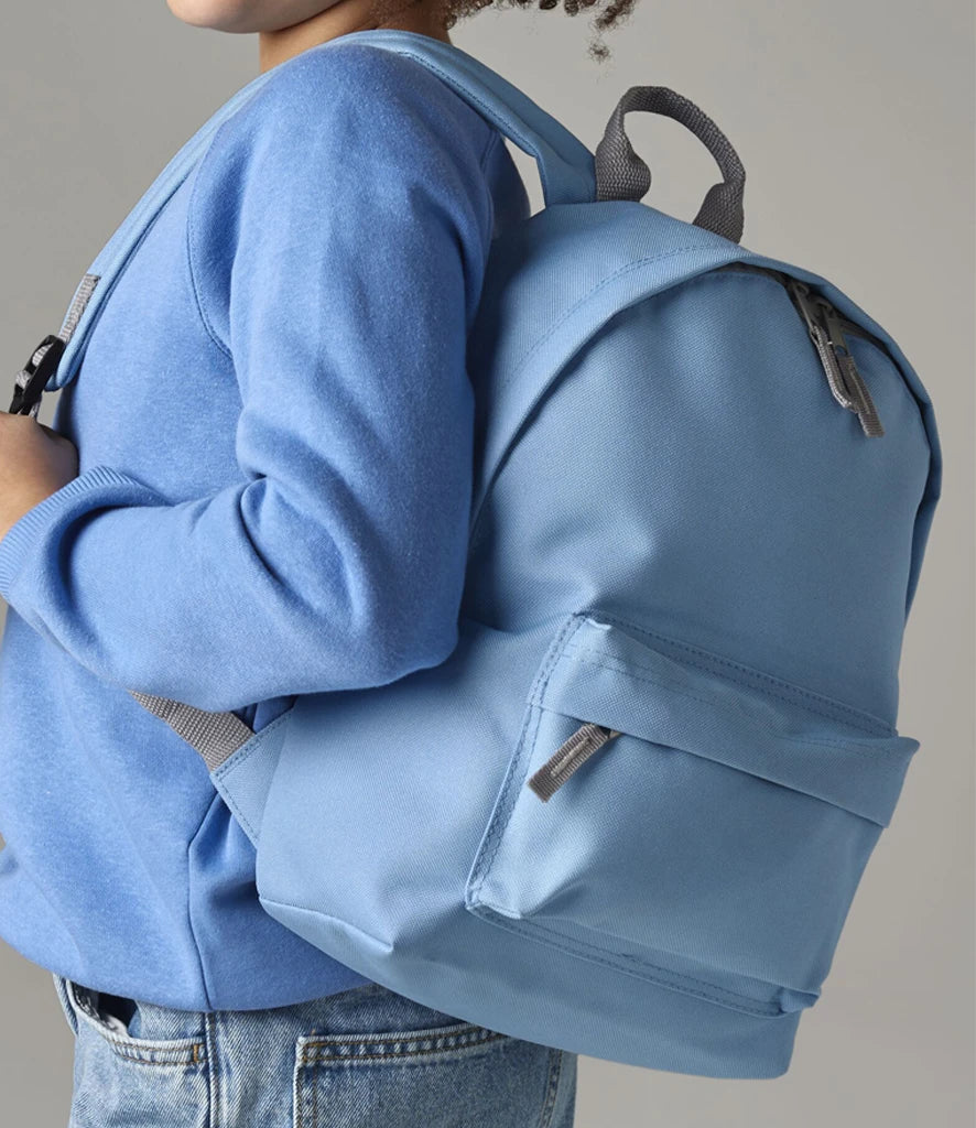 BG125S - Mini Fashion Backpack | Sky Blue/Light Grey