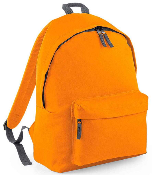BagBase BG125 Orange/Graphite Grey Front -  Ready to be Printed by Custard Workwear - Cheap Personalised and Customised Workwear in Nottinghamshire, Derbyshire and Leicestershire
