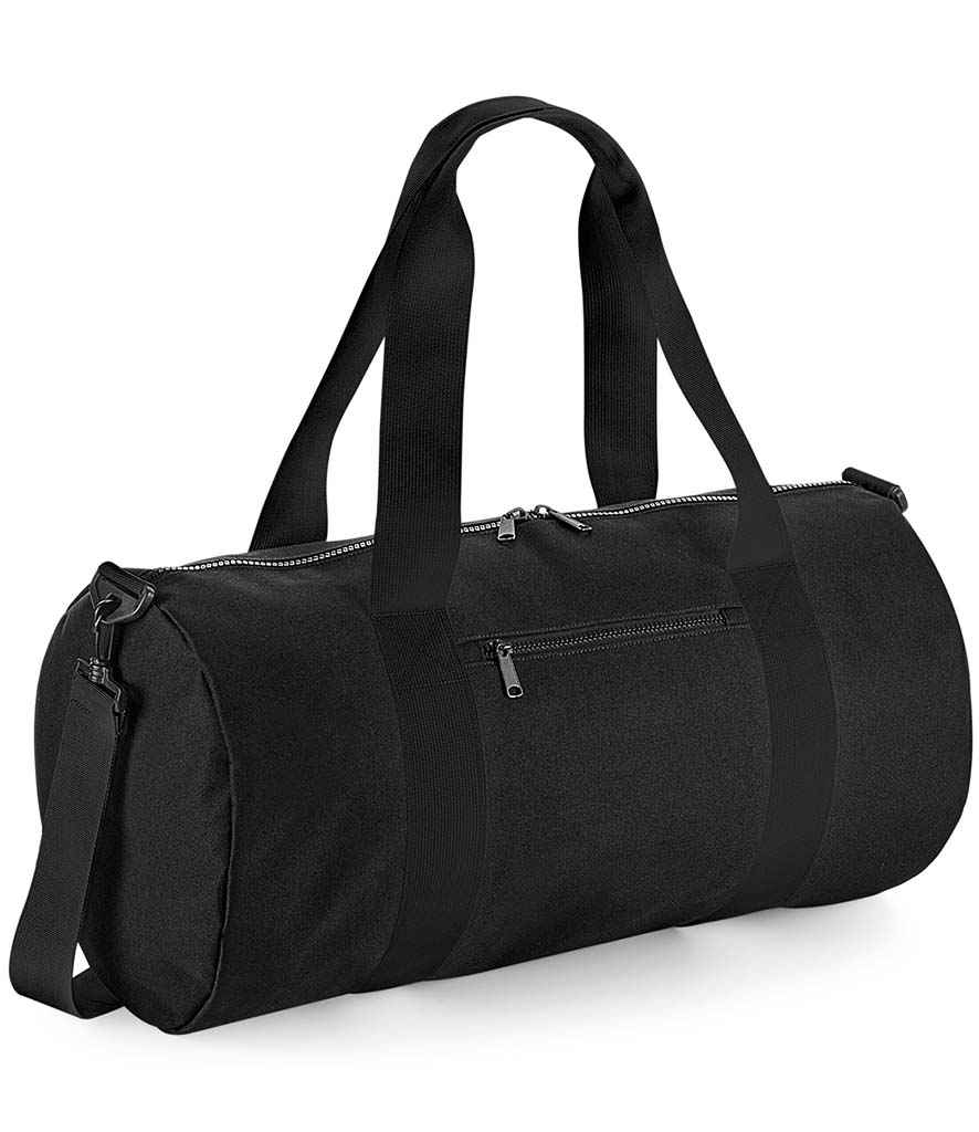 BagBase BG140L Black/Black Front -  Ready to be Printed by Custard Workwear - Cheap Personalised and Customised Workwear in Nottinghamshire, Derbyshire and Leicestershire