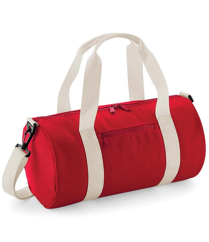 BG140S - Mini Barrel Bag | Classic Red/Off White