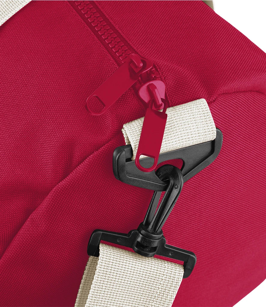 BG140S - Mini Barrel Bag | Classic Red/Off White