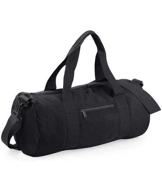 BagBase BG140 Black/Black Front -  Ready to be Printed by Custard Workwear - Cheap Personalised and Customised Workwear in Nottinghamshire, Derbyshire and Leicestershire