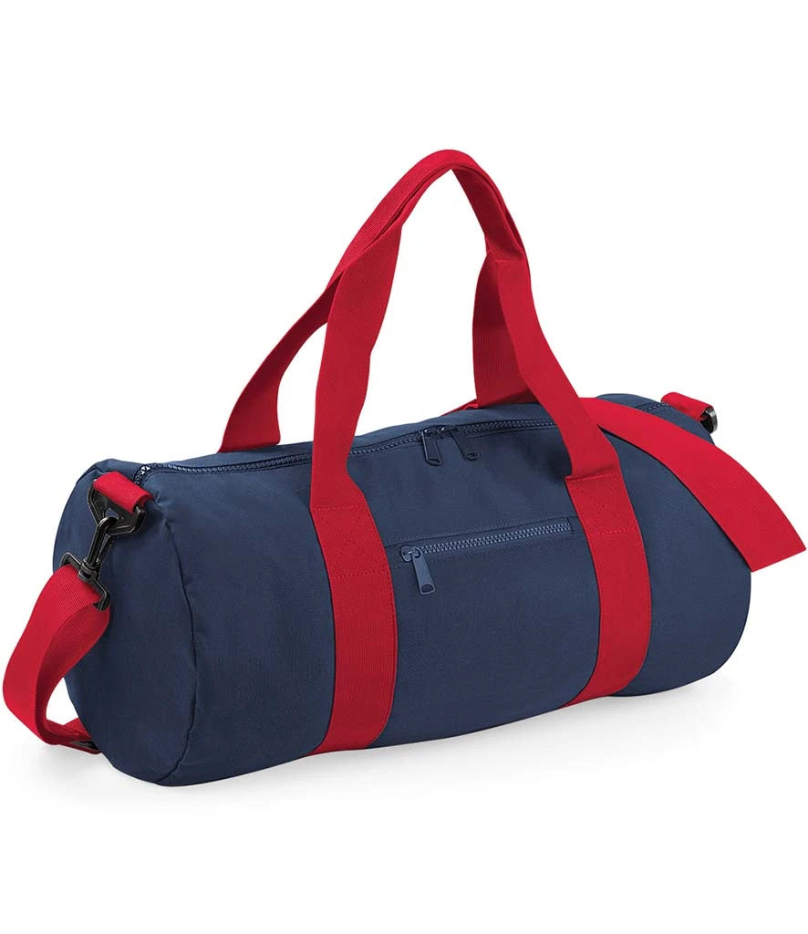 BG140 - Original Barrel Bag | French Navy/Classic Red